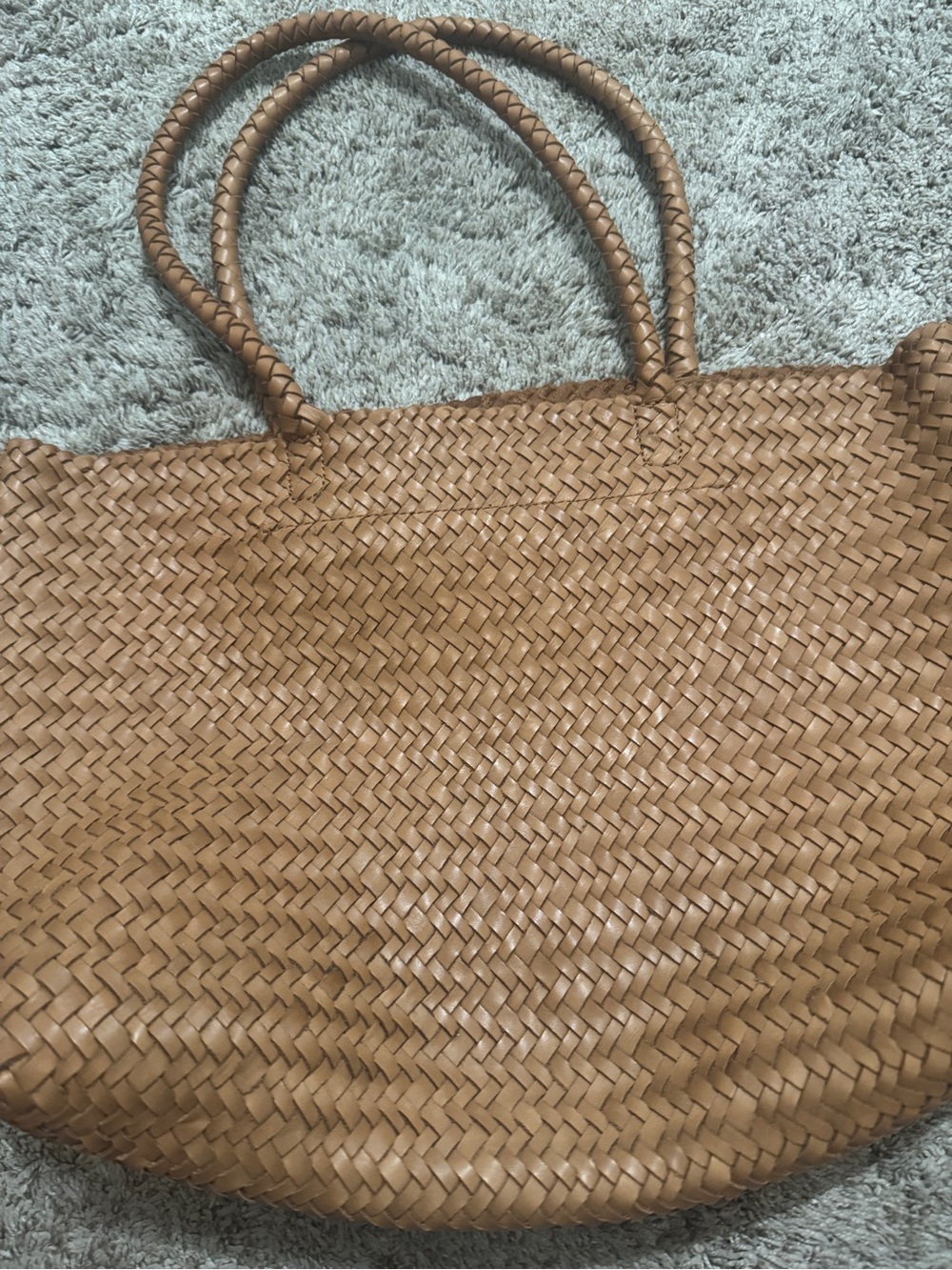 EUC Madewell Woven Tote - Picture 3 of 6